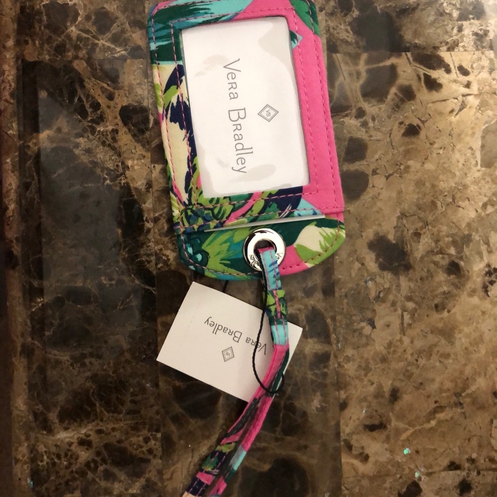 Vera Bradley Tropical Paradise Luggage Tag. NWT!